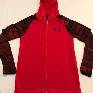 Under Armour Zip Up Lightweight Hoodie-Boy’s